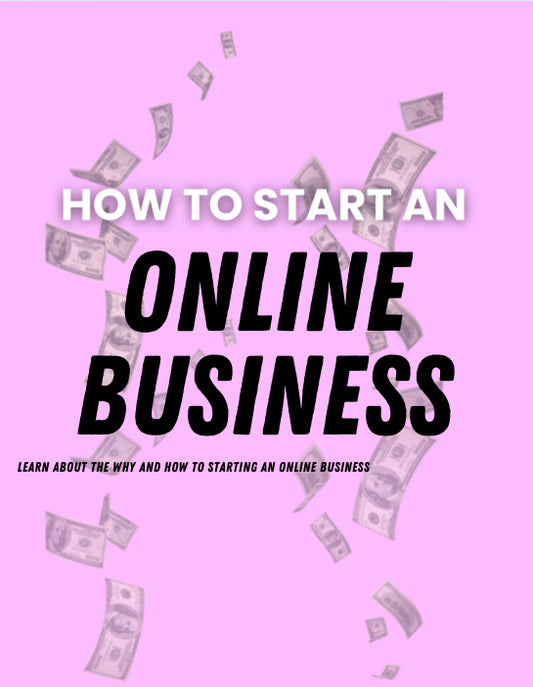 How to start an online business